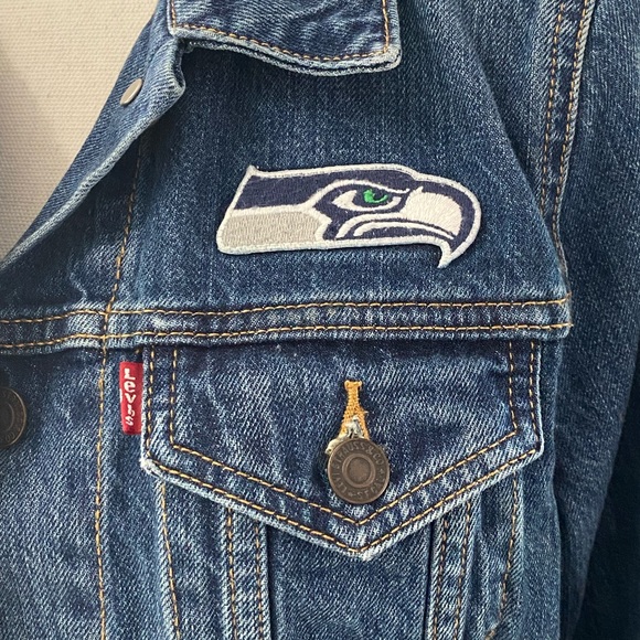 Levis Nfl Seahawks Denim Jacket 